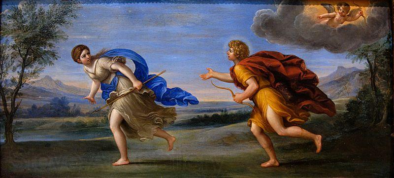 Francesco Albani Apollo and Daphne Norge oil painting art